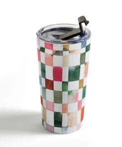 Society6 Ninola Design Watercolor Checker Yuletide 20 oz Stainless Steel Travel Mug - Deny Designs 7 Society6 Ninola Design Watercolor Checker Yuletide 20 oz Stainless Steel Travel Mug - Deny Designs -Water Bottles Shop unnamed file 1034