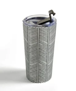 Society6 Little Arrow Design Co Organic Chevron Inkwell 20 oz Stainless Steel Travel Mug - Deny Designs -Water Bottles Shop unnamed file 1042
