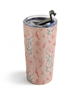 Society6 Caroline Okun Stalking Siberian Rose 20 oz Stainless Steel Travel Mug - Deny Designs -Water Bottles Shop unnamed file 1051