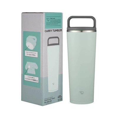 Zojirushi 14oz Stainless Steel Tumbler SX-JA40GM - Watery Green 3 Zojirushi 14oz Stainless Steel Tumbler SX-JA40GM - Watery Green