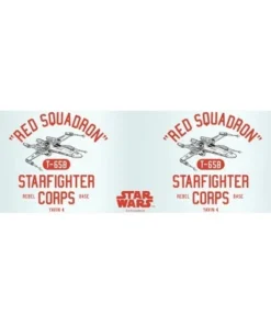 Star Wars Red Squadron Starfighter Corps Stainless Steel Tumbler w/Lid