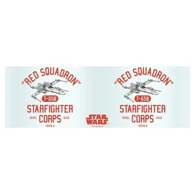 Star Wars Red Squadron Starfighter Corps Stainless Steel Tumbler w/Lid 3 Star Wars Red Squadron Starfighter Corps Stainless Steel Tumbler w/Lid