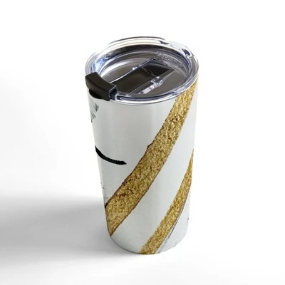 Society6 Alyssa Hamilton Art Armor 8 A Minimal Abstract Pie 20 oz Stainless Steel Travel Mug - Deny Designs 3 Society6 Alyssa Hamilton Art Armor 8 A Minimal Abstract Pie 20 oz Stainless Steel Travel Mug - Deny Designs