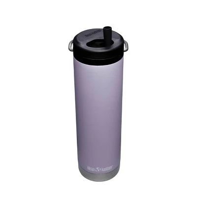 Klean Kanteen 20oz TKWide Insulated Stainless Steel Water Bottle with Twist Straw Cap Black 8 Klean Kanteen 20oz TKWide Insulated Stainless Steel Water Bottle with Twist Straw Cap Black - Image 6