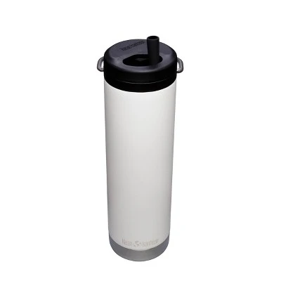 Klean Kanteen 20oz TKWide Insulated Stainless Steel Water Bottle with Twist Straw Cap Black 10 Klean Kanteen 20oz TKWide Insulated Stainless Steel Water Bottle with Twist Straw Cap Black - Image 8