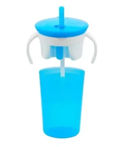 Munchkin SnackCatch & Sip 2-in-1 Snack Catcher and Spill Proof Cup - 2pk Blue -Water Bottles Shop unnamed file 1183