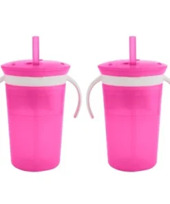Munchkin SnackCatch & Sip 2-in-1 Snack Catcher and Spill Proof Cup - 2pk Blue -Water Bottles Shop unnamed file 1185