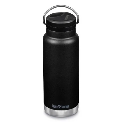 Klean Kanteen 32oz TKWide Insulated Stainless Steel with Twist Straw Cap Black 4 Klean Kanteen 32oz TKWide Insulated Stainless Steel with Twist Straw Cap Black - Image 2
