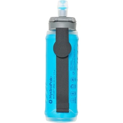 HydraPak SkyFlask Speed 350ML Soft Flask - Malibu Blue 3 HydraPak SkyFlask Speed 350ML Soft Flask - Malibu Blue