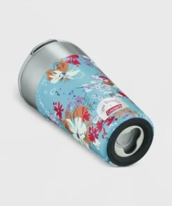 Vera Bradley + Coleman 20oz Brew Stainless Steel Vacuum Insulated Tumbler - Wildflowers Blue