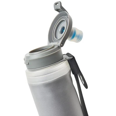 HydraPak SkyFlask IT Speed 300ML Insulated Soft Flask - Gray 5 HydraPak SkyFlask IT Speed 300ML Insulated Soft Flask - Gray - Image 3