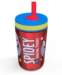 Spider-Man 12oz Stainless Steel Double Wall Kelso Tumbler - Zak Designs