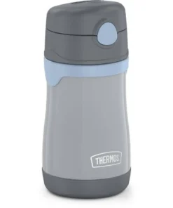 Thermos 10oz Stainless Steel Straw Bottle Purple