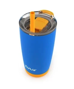 Zulu Tempo 12oz Stainless Steel Kids Tumbler with Straw Blue -Water Bottles Shop unnamed file 1392