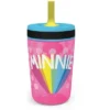 Zak Designs Disney 15 ounce Plastic Tumbler with Lid and Straw, Minnie Mouse, 2-piece set -Water Bottles Shop unnamed file 1395