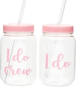 Blue Panda I Do Crew Plastic Mason Jars for Bachelorette Party, Bridal Shower, 12 Piece Set 10 Blue Panda I Do Crew Plastic Mason Jars for Bachelorette Party, Bridal Shower, 12 Piece Set -Water Bottles Shop unnamed file 1415