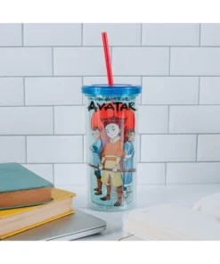 Silver Buffalo Avatar: The Last Airbender Trio Carnival Cup With Lid And Straw | 20 Ounces 10 Silver Buffalo Avatar: The Last Airbender Trio Carnival Cup With Lid And Straw | 20 Ounces -Water Bottles Shop unnamed file 1462
