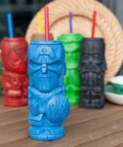 Beeline Creative Geeki Tikis Marvel Captain America Tumbler | Tiki Style Cup | Holds 19 Ounces 10 Beeline Creative Geeki Tikis Marvel Captain America Tumbler | Tiki Style Cup | Holds 19 Ounces -Water Bottles Shop unnamed file 1511