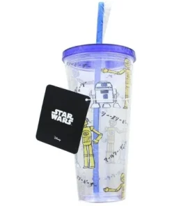 Seven20 Star Wars Kanji Droids R2D2/C3PO Plastic Tumbler -Water Bottles Shop unnamed file 1543