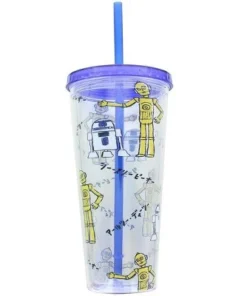 Seven20 Star Wars Kanji Droids R2D2/C3PO Plastic Tumbler -Water Bottles Shop unnamed file 1545