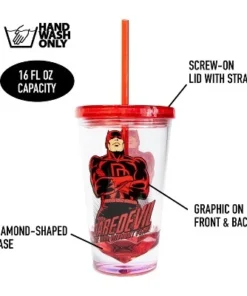 Just Funky Marvel Retro Daredevil 18oz Carnival Cup -Water Bottles Shop unnamed file 1549
