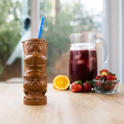Beeline Creative Geeki Tikis Scooby-Doo Scooby Plastic Tumbler with Straw | Holds 20 Ounces 7 Beeline Creative Geeki Tikis Scooby-Doo Scooby Plastic Tumbler with Straw | Holds 20 Ounces - Image 5