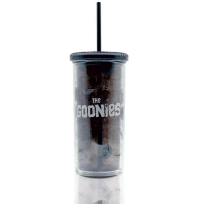 Silver Buffalo The Goonies Acrylic Carnival Cup with Lid and Straw | Holds 20 Ounces 3 Silver Buffalo The Goonies Acrylic Carnival Cup with Lid and Straw | Holds 20 Ounces