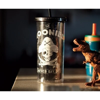 Silver Buffalo The Goonies Acrylic Carnival Cup with Lid and Straw | Holds 20 Ounces 7 Silver Buffalo The Goonies Acrylic Carnival Cup with Lid and Straw | Holds 20 Ounces - Image 5