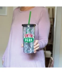 Silver Buffalo Friends Central Perk Cold Cup with Lid and Straw | Holds 20 Ounces 8 Silver Buffalo Friends Central Perk Cold Cup with Lid and Straw | Holds 20 Ounces -Water Bottles Shop unnamed file 1583