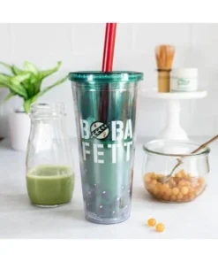 Silver Buffalo Star Wars Boba Fett Plastic Carnival Cup with Lid and Straw | 24 Ounces 11 Silver Buffalo Star Wars Boba Fett Plastic Carnival Cup with Lid and Straw | 24 Ounces -Water Bottles Shop unnamed file 1591