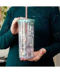 Silver Buffalo Disney Winnie the Pooh Character Toss Acrylic Carnival Cup with Lid and Straw -Water Bottles Shop unnamed file 1596