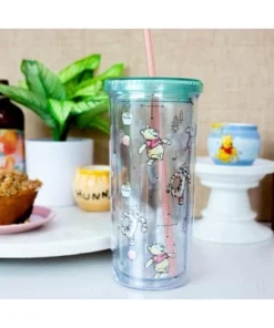Silver Buffalo Disney Winnie the Pooh Character Toss Acrylic Carnival Cup with Lid and Straw -Water Bottles Shop unnamed file 1599