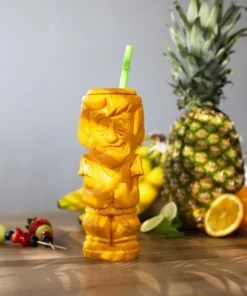 Beeline Creative Geeki Tikis Scooby-Doo Shaggy Plastic Tumbler with Straw | Holds 20 Ounces -Water Bottles Shop unnamed file 1609