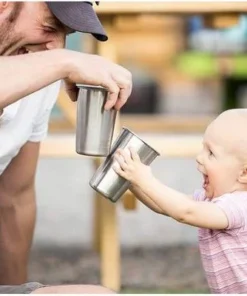 Klean Kanteen 16oz Stainless Steel Pint - Silver -Water Bottles Shop unnamed file 1615