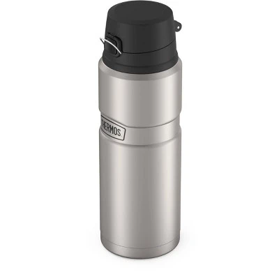 Thermos 24oz Stainless King Drink Bottle - Matte Steel 5 Thermos 24oz Stainless King Drink Bottle - Matte Steel - Image 3