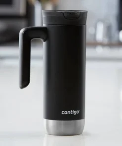 Contigo 20oz Snapseal Insulated Stainless Steel Travel Mug with Handle Licorice -Water Bottles Shop unnamed file 1663