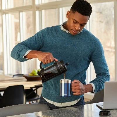 Contigo 14oz Stainless Steel Vacuum-Insulated Mug with Handle Salt 13 Contigo 14oz Stainless Steel Vacuum-Insulated Mug with Handle Salt - Image 11