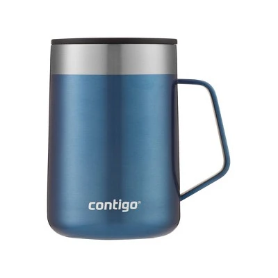 Contigo 14oz Stainless Steel Vacuum-Insulated Mug with Handle Salt 16 Contigo 14oz Stainless Steel Vacuum-Insulated Mug with Handle Salt - Image 14