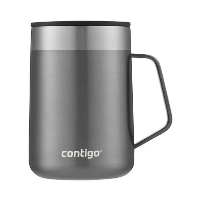 Contigo 14oz Stainless Steel Vacuum-Insulated Mug with Handle Salt 17 Contigo 14oz Stainless Steel Vacuum-Insulated Mug with Handle Salt - Image 15
