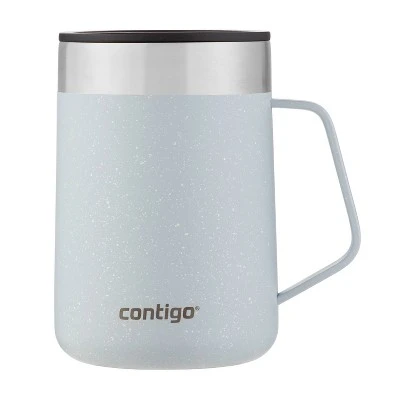 Contigo 14oz Stainless Steel Vacuum-Insulated Mug with Handle Salt 20 Contigo 14oz Stainless Steel Vacuum-Insulated Mug with Handle Salt - Image 18
