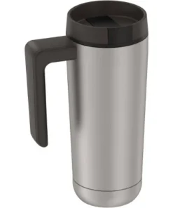 Thermos 18oz Stainless Steel Mug - Stainless with Black Lid
