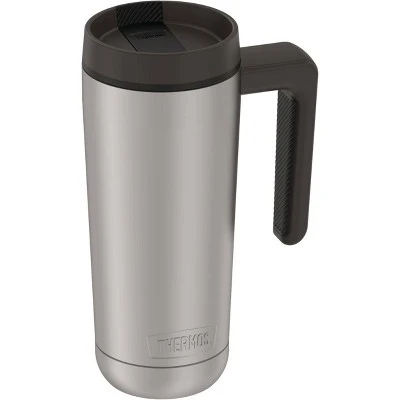 Thermos 18oz Stainless Steel Mug - Stainless with Black Lid 4 Thermos 18oz Stainless Steel Mug - Stainless with Black Lid - Image 2