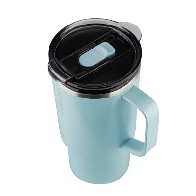 Reduce 24oz Hot1 Insulated Stainless Steel Tumbler with Handle - Eucalyptus 5 Reduce 24oz Hot1 Insulated Stainless Steel Tumbler with Handle - Eucalyptus - Image 3