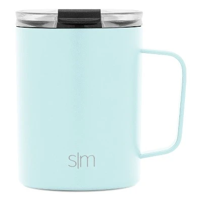 Simple Modern 12oz Stainless Steel Scout Mug with Clear Flip Lid New Ivory 7 Simple Modern 12oz Stainless Steel Scout Mug with Clear Flip Lid New Ivory - Image 5