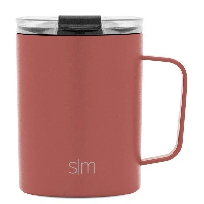 Simple Modern 12oz Stainless Steel Scout Mug with Clear Flip Lid New Ivory 8 Simple Modern 12oz Stainless Steel Scout Mug with Clear Flip Lid New Ivory - Image 6