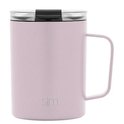 Simple Modern 12oz Stainless Steel Scout Mug with Clear Flip Lid New Ivory 10 Simple Modern 12oz Stainless Steel Scout Mug with Clear Flip Lid New Ivory - Image 8