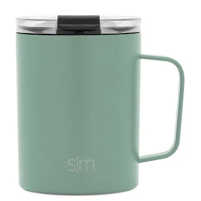 Simple Modern 12oz Stainless Steel Scout Mug with Clear Flip Lid New Ivory 11 Simple Modern 12oz Stainless Steel Scout Mug with Clear Flip Lid New Ivory - Image 9