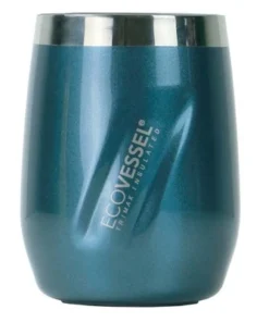 EcoVessel PORT 10oz Insulated Stainless Steel Stemless Wine Glass / Whiskey / Cocktail Tumbler Rose Gold -Water Bottles Shop unnamed file 1851