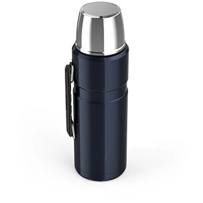 Thermos Stainless King 2-Liter/68-Ounce Beverage Bottle, Midnight Blue 3 Thermos Stainless King 2-Liter/68-Ounce Beverage Bottle, Midnight Blue