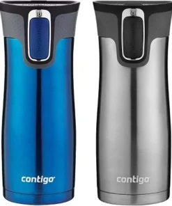 Contigo 16 oz. West Loop 2.0 Insulated Stainless Steel Travel Mug - 2-Pack -Water Bottles Shop unnamed file 2050